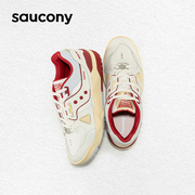 Saucony索康尼2023CROSS90情侣低帮板鞋复古休闲鞋男女鞋小白鞋子
