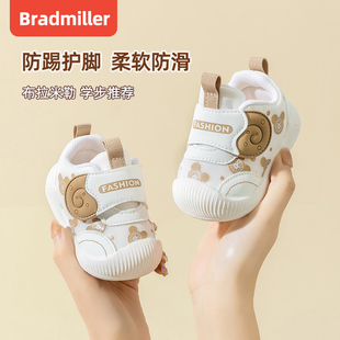 学步鞋男宝宝春季0-1一2岁婴儿，鞋子幼儿软底，透气春秋女宝宝鞋