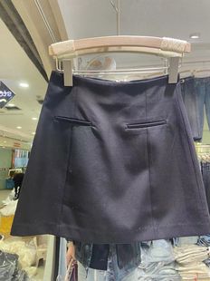 防走光半身短裙女夏季韩版修身显瘦包臀裙A字裙一步裙0.27