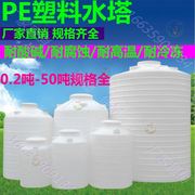 吨1胶桶蓄水桶20吨5吨家用超大号化工工业污水储水箱PE塑料水塔