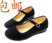 特大码女式老北京黑布鞋加肥加大单鞋工作鞋舞蹈妈妈工装鞋414243
