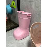 古约泡脚桶小腿泡脚盆粉红，造型洗脚桶，足浴桶恒温养生高深桶浸脚桶