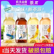 农夫山泉同款农夫茶派茶π迷你口袋装250ml*12瓶