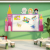 幼儿园主题墙环境布置背景展示板走廊环创文化墙卡通白雪公主教室