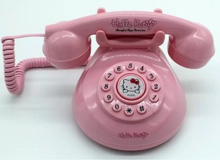 个性时尚创意酒店用可爱复古电话机卡通电话家用固话有线座机