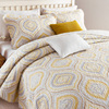 床品欧美全棉绗缝床盖三件套纯棉加厚床单夏季空调薄被可机洗