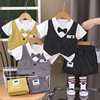 男童夏装1一3岁宝宝短袖，两件套装洋气，小童夏季韩版衣服婴儿童装潮