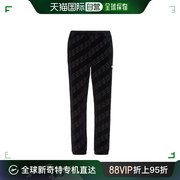 香港直邮FENDI 23FW FF图案天鹅绒运动裤 Men