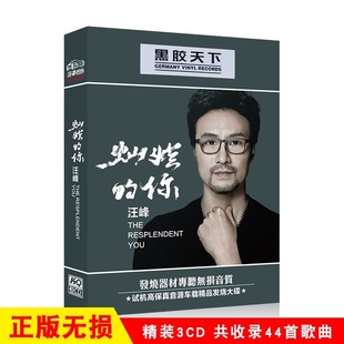 汪峰cd专辑经典华语流行摇滚音乐黑胶cd，唱片汽车载cd光盘碟片