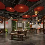 2023中式客厅吊灯中国风羊皮，灯具饭店火锅店餐厅，酒店大堂工程非标