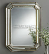 新古典后现代软装装饰镜 梳妆镜子 洗漱台镜子 卫浴挂镜 定制壁挂