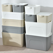 希斯朵韩式加厚收纳箱大号，抽屉整理有盖塑料储物箱衣服衣柜杂物盒