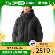 韩国直邮snowpeak羽绒服，男女款黑色保暖潮流，时尚百搭jk-22au001bk