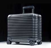 高档全铝合金登机箱14寸电脑，拉杆箱16寸金属旅行箱18寸商务行李箱