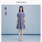 VGRASS维格娜丝23夏季商场同款连衣裙VSL1O23580