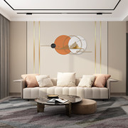 2023年电视机背景墙壁纸壁布轻奢风，客厅影视墙装饰卧室8d壁画
