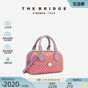 The Bridge/桥牌STORY系列中国限定版手工牛皮女士时尚手提斜挎包
