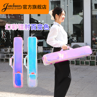 jinchuan镭射竹笛包笛子(包笛子)包便携(包便携)笛子，袋背包竹笛保护套笛子收纳袋包