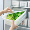 冰箱收纳盒沥水篮厨房食品级，保鲜盒水果蔬菜鸡蛋，专用冷冻整理神器