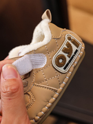 定制婴儿鞋6到12个月婴幼儿鞋子秋冬款一岁宝宝鞋子超软学步鞋加