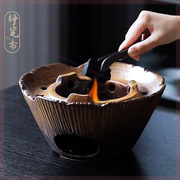 静瓷斋煮茶器围炉煮茶一套装备户外炭炉茶壶网红家用室内碳火茶炉