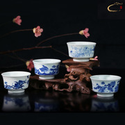 京德贵和祥景德镇手工陶瓷，个人品茗杯复古私家茶杯主人专用