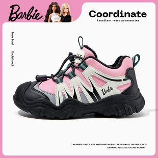 barbie芭比公主，系列女童防踢防滑户外鞋