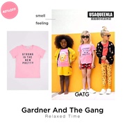 上海瑞典Gardner and the gang春夏款女童简约字母短袖T恤