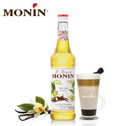 莫林monin法式香草风味糖浆玻璃，瓶装700ml咖啡调味鸡尾酒果汁饮料
