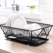 滴水碗碟架晾碗沥水架不锈钢厨房，收纳置物免打孔碗筷餐具碗盘架子