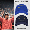 美式棒球帽嘻哈侃爷kanyewest专辑帽子遮阳帽情侣太阳帽鸭舌帽潮