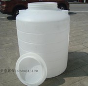 白色食品级家用大塑料圆水桶化工桶纯净储水带，盖pe桶屋顶水箱