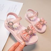 回力女童凉鞋2024夏季中大童软底鞋子女孩时尚儿童公主沙滩鞋