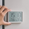 简约大屏数字温湿度电子闹钟，冰箱贴磁吸时钟创意，桌面电子表壁挂钟