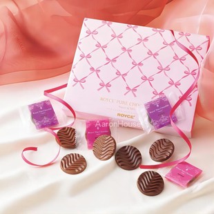 aaronhouse日本北海道royce情人节，巧克力波纹片2种口味40枚