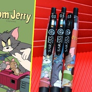 斑马水笔限定中性笔猫和老鼠卡通动漫款联名笔斑马同款