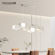 餐厅吊灯创意几何北欧风现代简约时尚大气，方块办公室饭桌吧台灯具