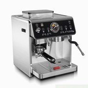 研磨一体咖啡机家用小型半自动现磨意式咖啡机赠咖啡豆2包