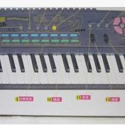 永美MS-200A多功能电子琴37键儿童手风琴键送话筒节日礼物品