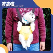 宠物胸前背包猫包外出便携双肩透气狗狗猫咪携带包遛猫袋背狗神器