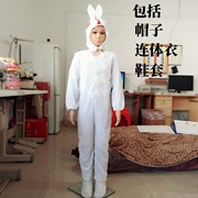 原创六一儿童节小兔子演出服装幼儿园女孩粉红兔男孩小白兔舞蹈服