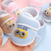 0-1岁婴儿学步鞋软底春秋季牛筋底男女，宝宝布鞋3-6-8-12个月