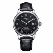 TISSOT天梭男表力洛克407系列皮带手表机械表T006.407.16.053.00