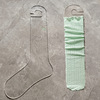 亚克力透明水晶袜模成人，袜板儿童长筒袜展示道具，直筒袜挂板中筒袜