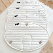 婴儿枕垫新生儿0-6个月天丝，绗缝云片枕吸汗，透气防吐奶两面可用枕
