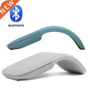 Bluetooth 4.0 /5.0 Folding Wireless Mouse Arc Touch Roller C