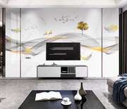 现代简约羽毛电视背景墙壁纸客厅沙发墙纸墙布立体装饰影视墙壁画