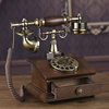 欧式仿古电话机古董复古转盘，电话机田园办公电话有线座机