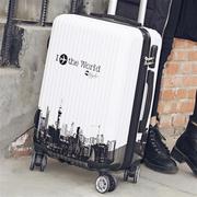 20寸小型登机箱男女旅行密码箱子学生韩版行李箱24寸拉杆箱万向轮