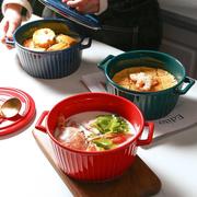 螺蛳粉碗碗带盖子陶瓷泡面碗大容量超大面碗面馆创意汤碗